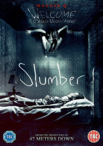 DVD cover art showing a woman sleeping in bed with a creature above her.