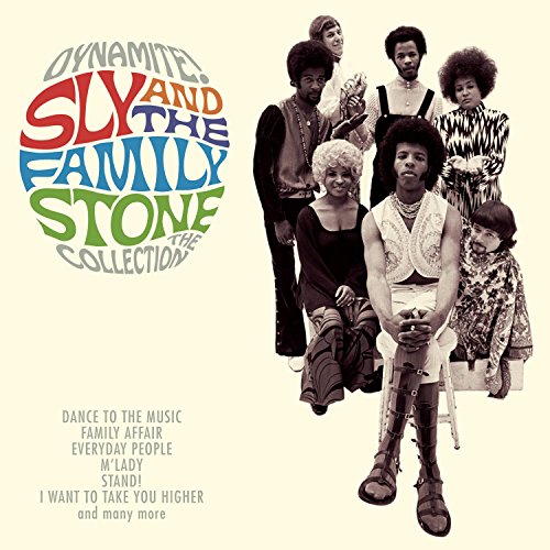 Album cover for Sly & The Family Stone's "Dynamite The Collection" CD.