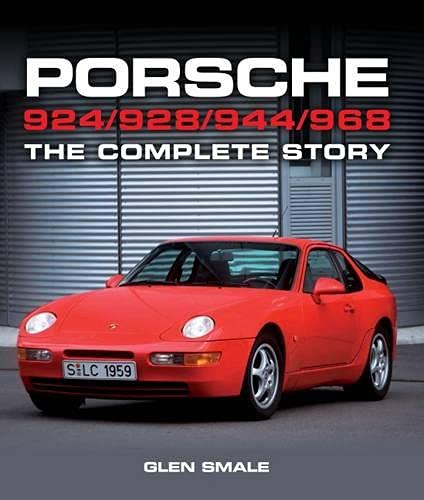 Red Porsche 944 on book cover titled “Porsche 924/928/944/968.”