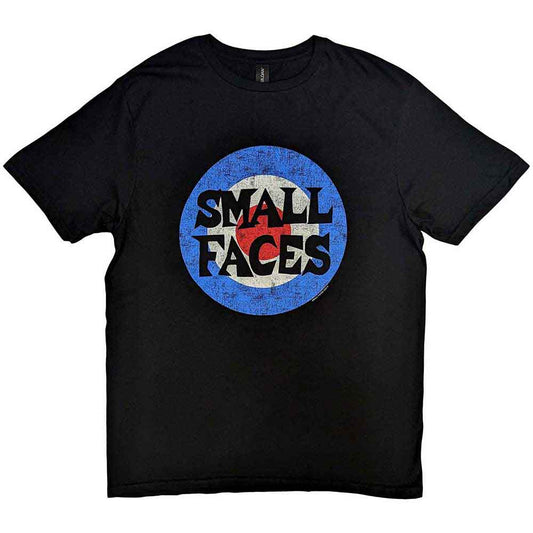 Black unisex t-shirt featuring a Mod target design, size XX-Large.