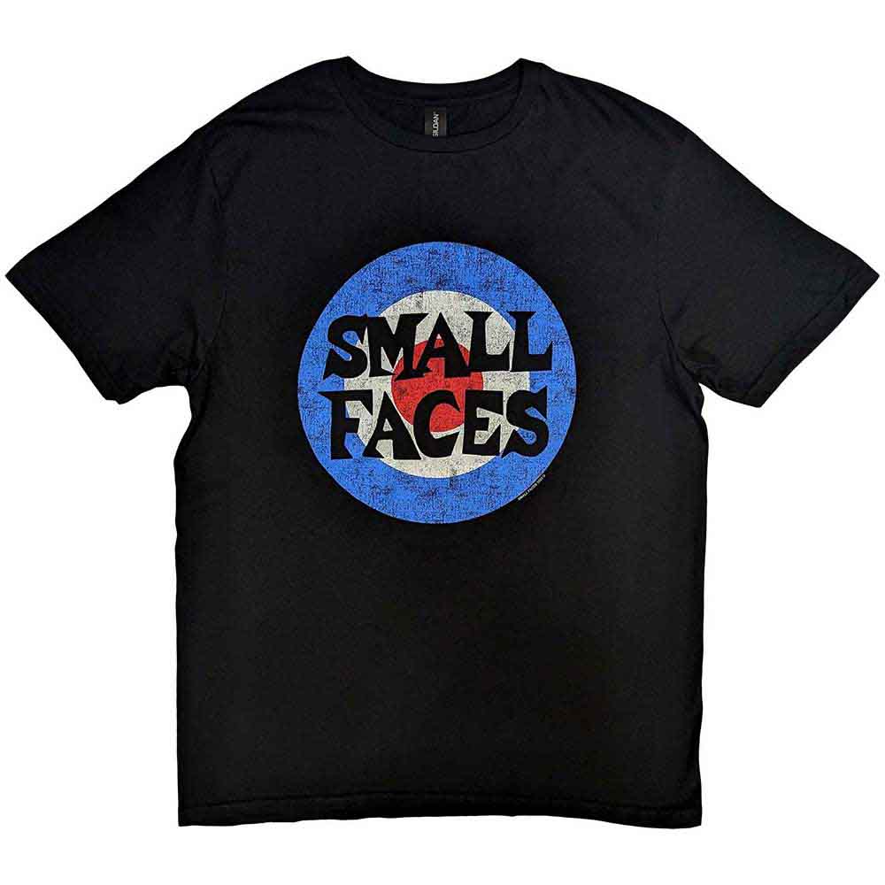 Black unisex t-shirt featuring a Mod target design, size XX-Large.