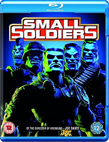 Blu-ray cover for "Small Soldiers" featuring toy soldier characters.