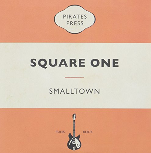 Vinyl record cover for Smalltown’s “Square One” with guitar graphic.