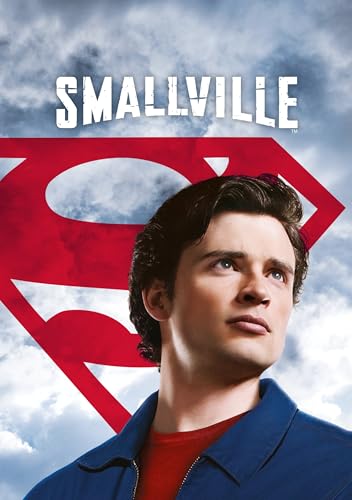 Smallville Blu-ray cover featuring Clark Kent and the Superman symbol.