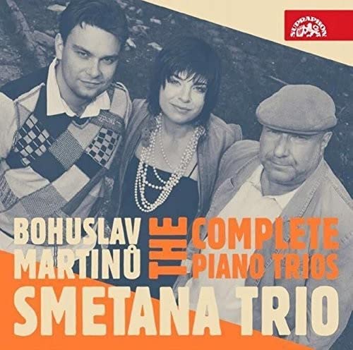 CD cover featuring three people and text: "Bohuslav Martinu: The Complete Piano Trios.