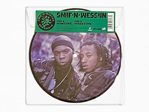 Smif-N-Wessun vinyl picture disc in plastic sleeve, featuring two rappers.