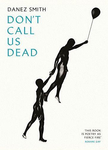 Book cover with black silhouettes of a person holding a child and a balloon.