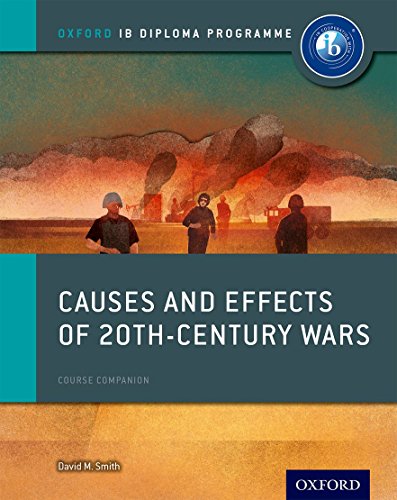 Textbook cover: “Causes and Effects of 20th-Century Wars” with battlefield image.