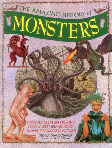 Book cover depicting various mythical monsters—dragon, octopus, and more.