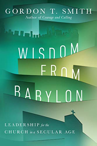 Book cover: "Wisdom from Babylon" with green and gold abstract design.
