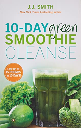 Book cover featuring a green smoothie, lime, and leafy vegetables.