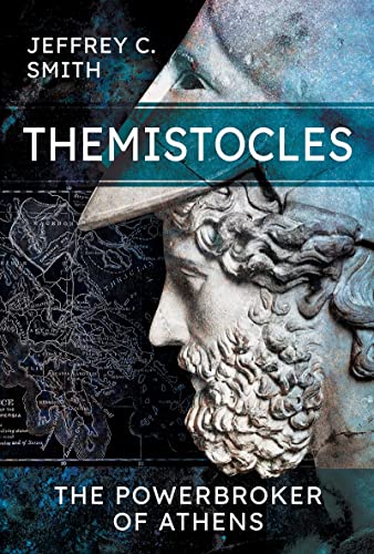 Book cover featuring a marble bust of a bearded man and map background.