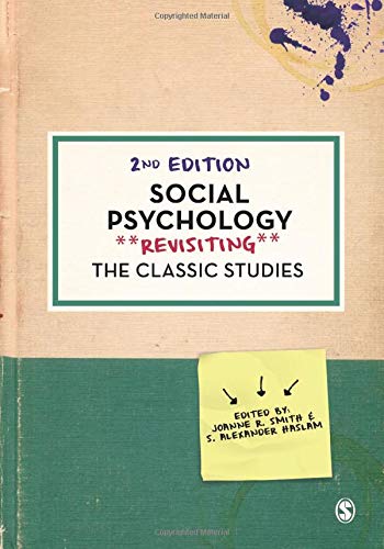 Textbook cover: "Social Psychology: Revisiting the Classic Studies," 2nd edition.