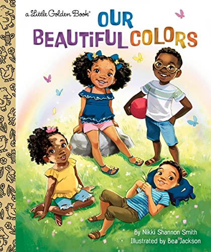 Cover of “Our Beautiful Colors” Little Golden Book featuring diverse children.