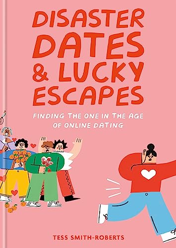 Book cover with illustrated people and text about dating mishaps.