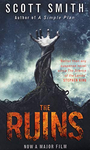 Book cover showing a hand reaching out from tangled vines against a dark sky.
