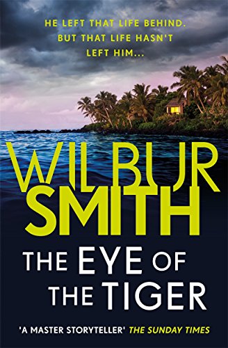 Book cover featuring a dark ocean, palm trees, and a house under stormy skies.