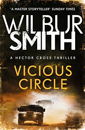 Book cover for “Vicious Circle: Hector Cross 2” with vehicles in dust.