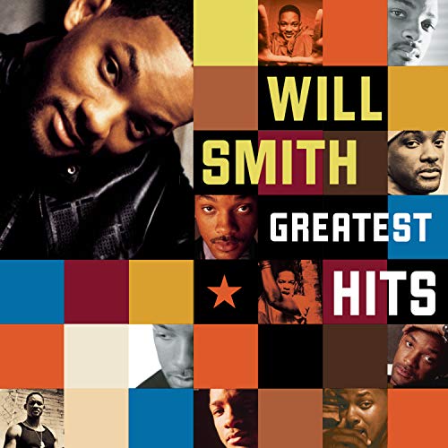 Will Smith’s “Greatest Hits” CD cover with a collage of portraits.