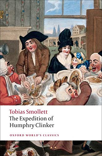 Book cover depicting a lively 18th-century dining scene with people and a dog.