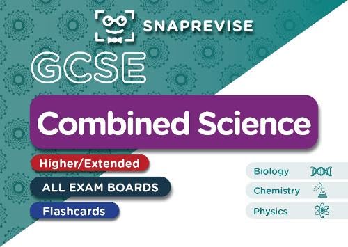 GCSE Combined Science flashcards, covering Biology, Chemistry, and Physics.
