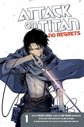 MPBLS manga cover featuring Levi Ackerman holding a sword against a white background.