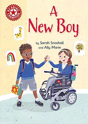 Book cover: two children, one in a wheelchair, giving a high five.