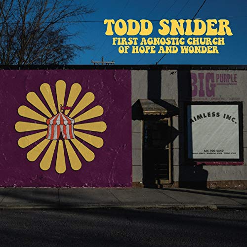 Album cover for Todd Snider’s “First Agnostic Church Of Hope And Wonder.”