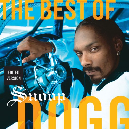Snoop Dogg sitting in a car, with text overlay reading The Best of Snoop Dogg.
