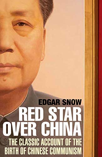 Book cover featuring a portrait of Mao Zedong and red title text.