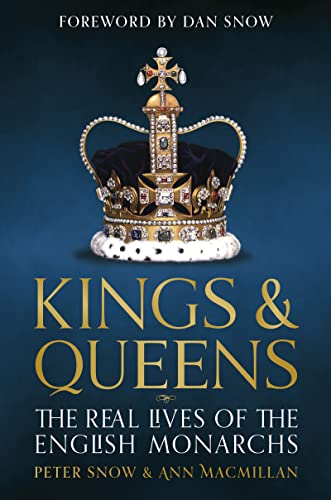 Book cover featuring a jeweled crown and the title "Kings & Queens.