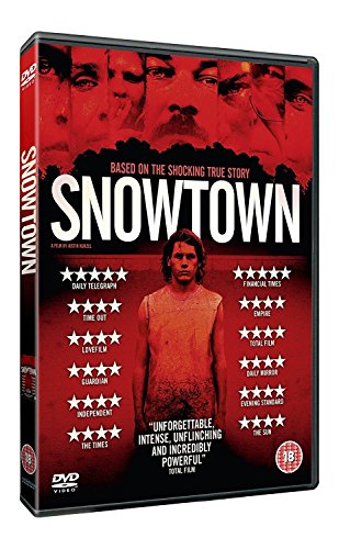 Snowtown" DVD cover featuring distressed faces and a man in a desolate landscape.
