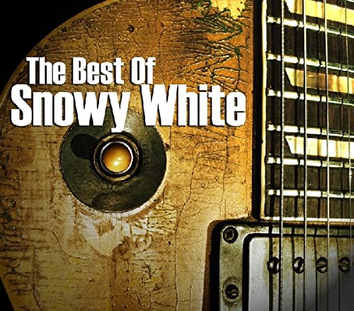 CD cover for Snowy White’s “The Best Of” featuring a guitar.