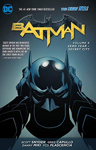 Batman trade paperback cover featuring a close-up of the hero’s cowl and hands.