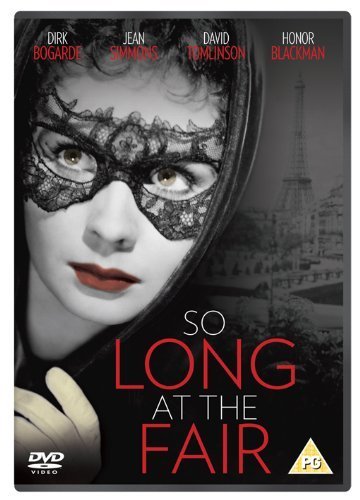 DVD cover for "So Long At The Fair" with a woman wearing a black mask.
