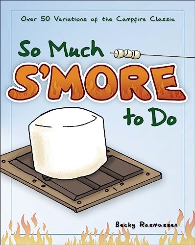 Book cover featuring a marshmallow on graham crackers with flames below.