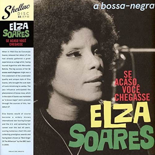 Elza Soares album cover, "Se Acaso Voce Chegasse", vinyl record.
