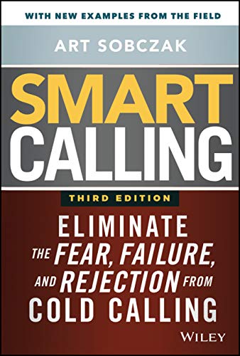 Book cover: "Smart Calling" third edition by Art Sobczak, with red and gray text.