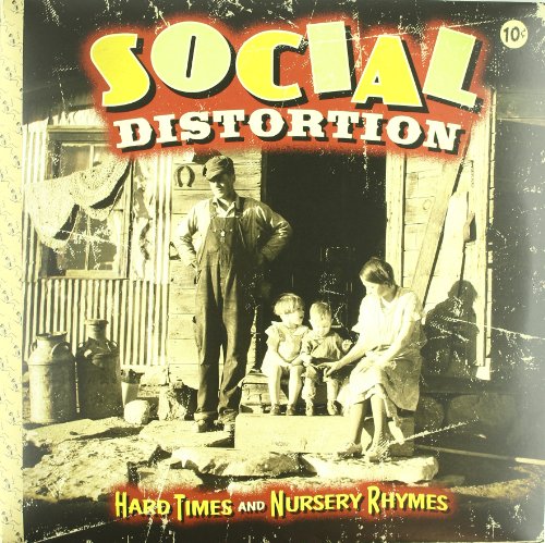 Social Distortion album cover: a sepia-toned photo of a family and shack.