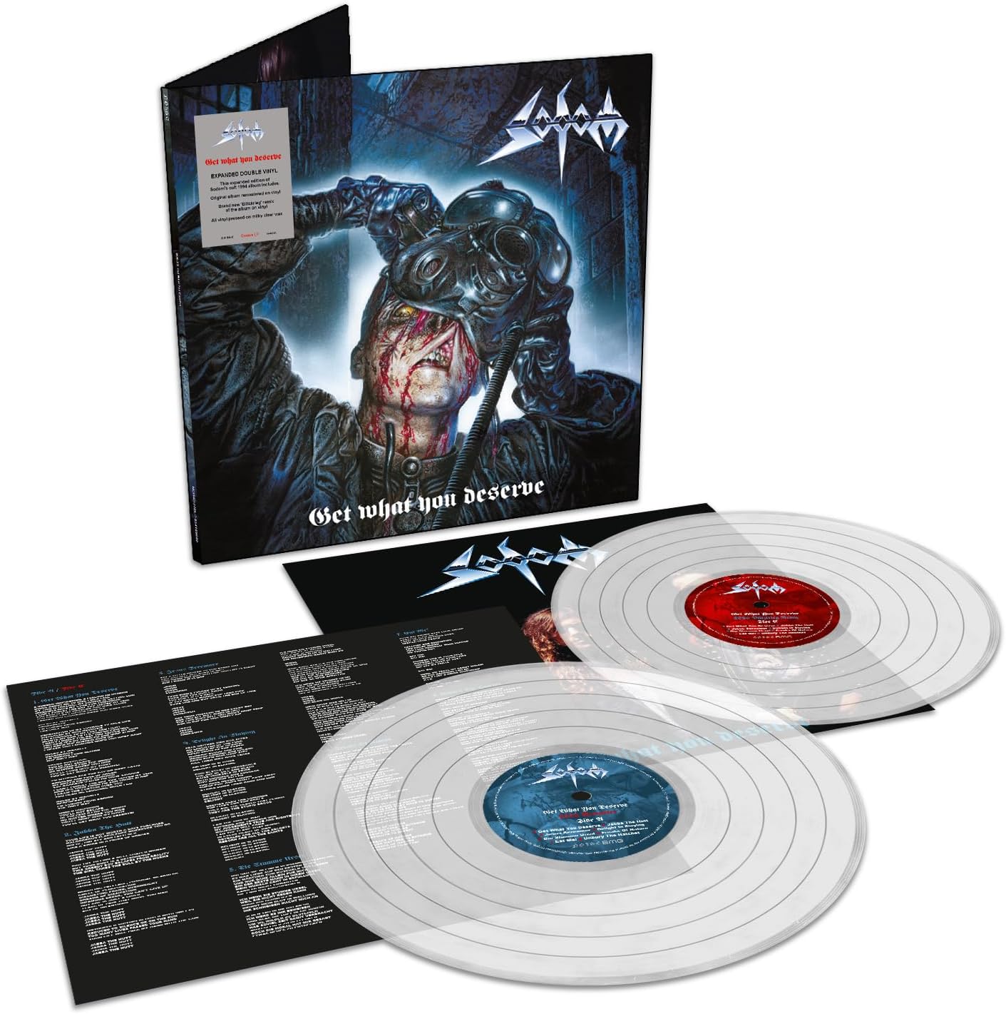 Sodom - Get What You Deserve (Milky Clear LP) [VINYL]