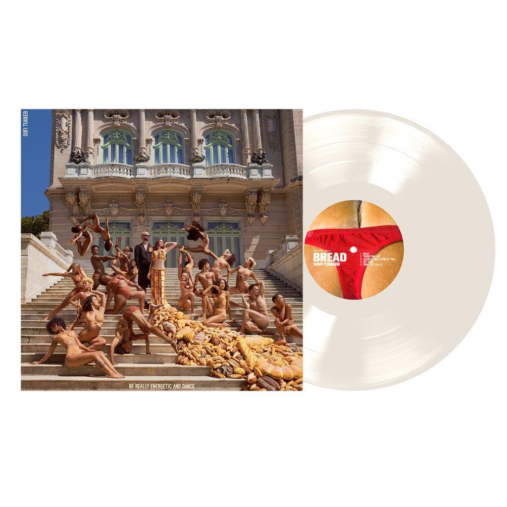 Sofi Tukker "BREAD" vinyl record with group photo album cover.
