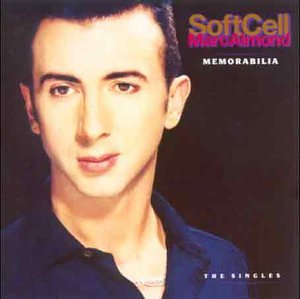 CD cover for Soft Cell’s “Memorabilia – The Singles” featuring Marc Almond.