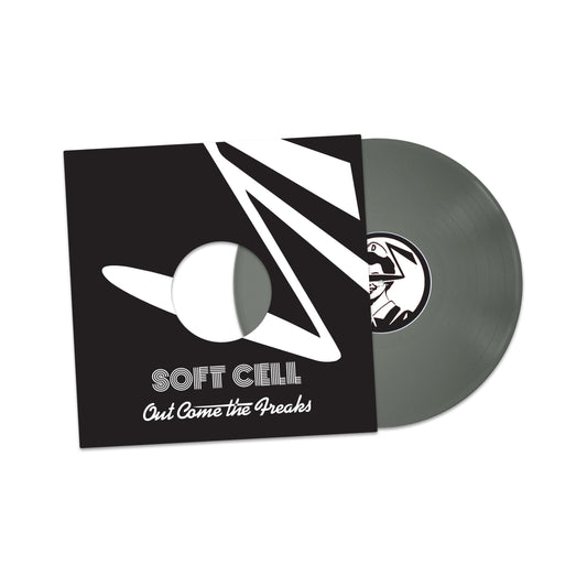 Soft Cell album "Out Come The Freaks" vinyl record and sleeve.