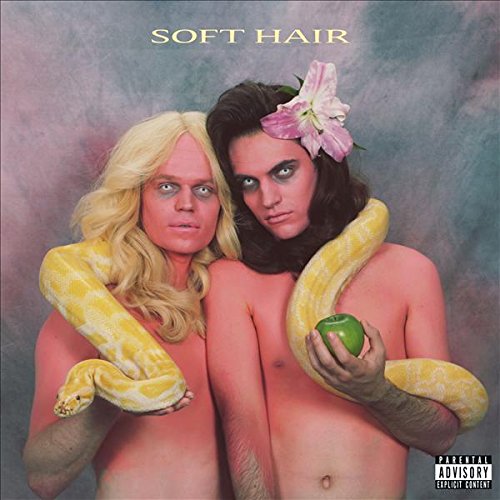 Album cover featuring two pale men with snakes and fruit.