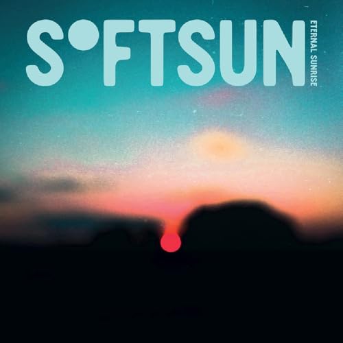 Softsun "Eternal Sunrise" vinyl album cover with a sunset landscape.