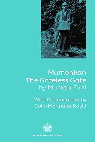 Book cover: "Mumonkan: The Gateless Gate" featuring a monk in robes.