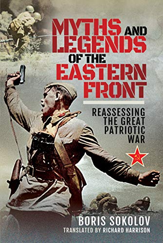 Book cover: Soviet soldier raising a flag, wartime imagery, red star.