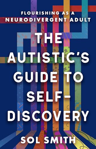 Book cover with white text over a dark blue background featuring colorful vertical lines.