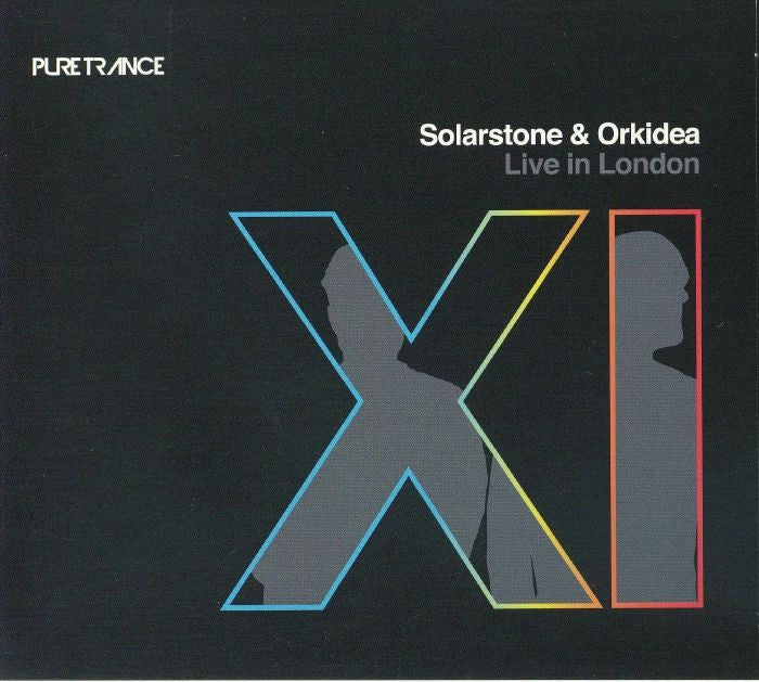 CD cover for Solarstone & Orkidea’s “Pure Trance XI (Live in London)”.
