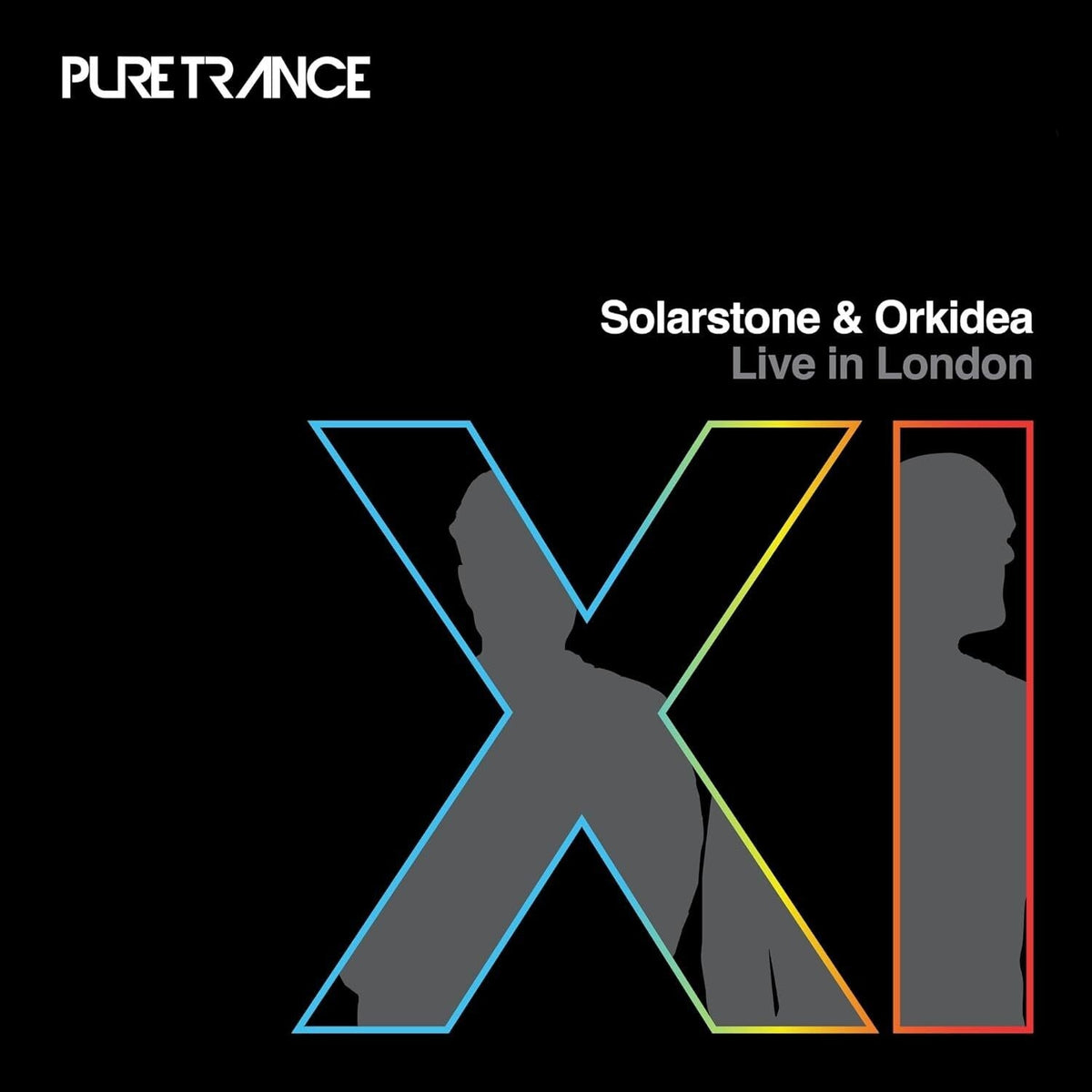 CD cover for Solarstone & Orkidea’s “Pure Trance XI (Live in London)”.